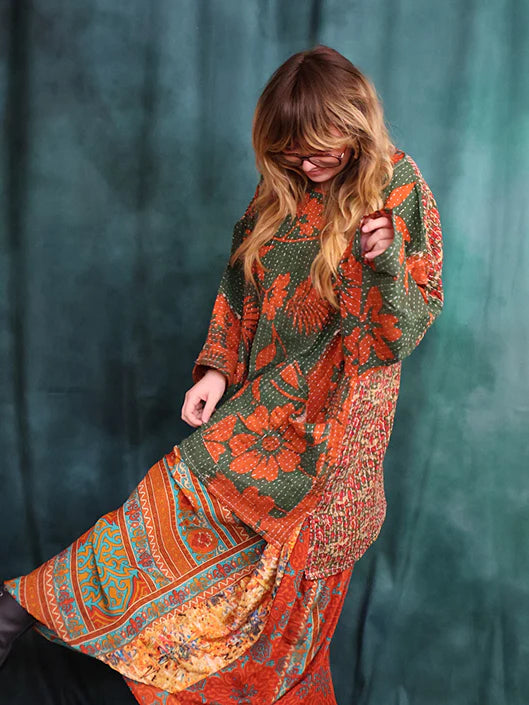 Pareo Kantha Dream Pullover #132 by Kantha Bae