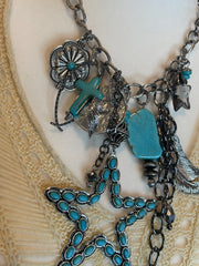 Boho Star Chunky Necklace