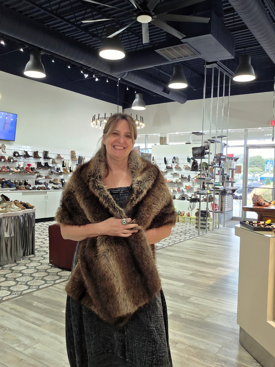 Luxe Faux Fur Scarf By Azalea Wang
