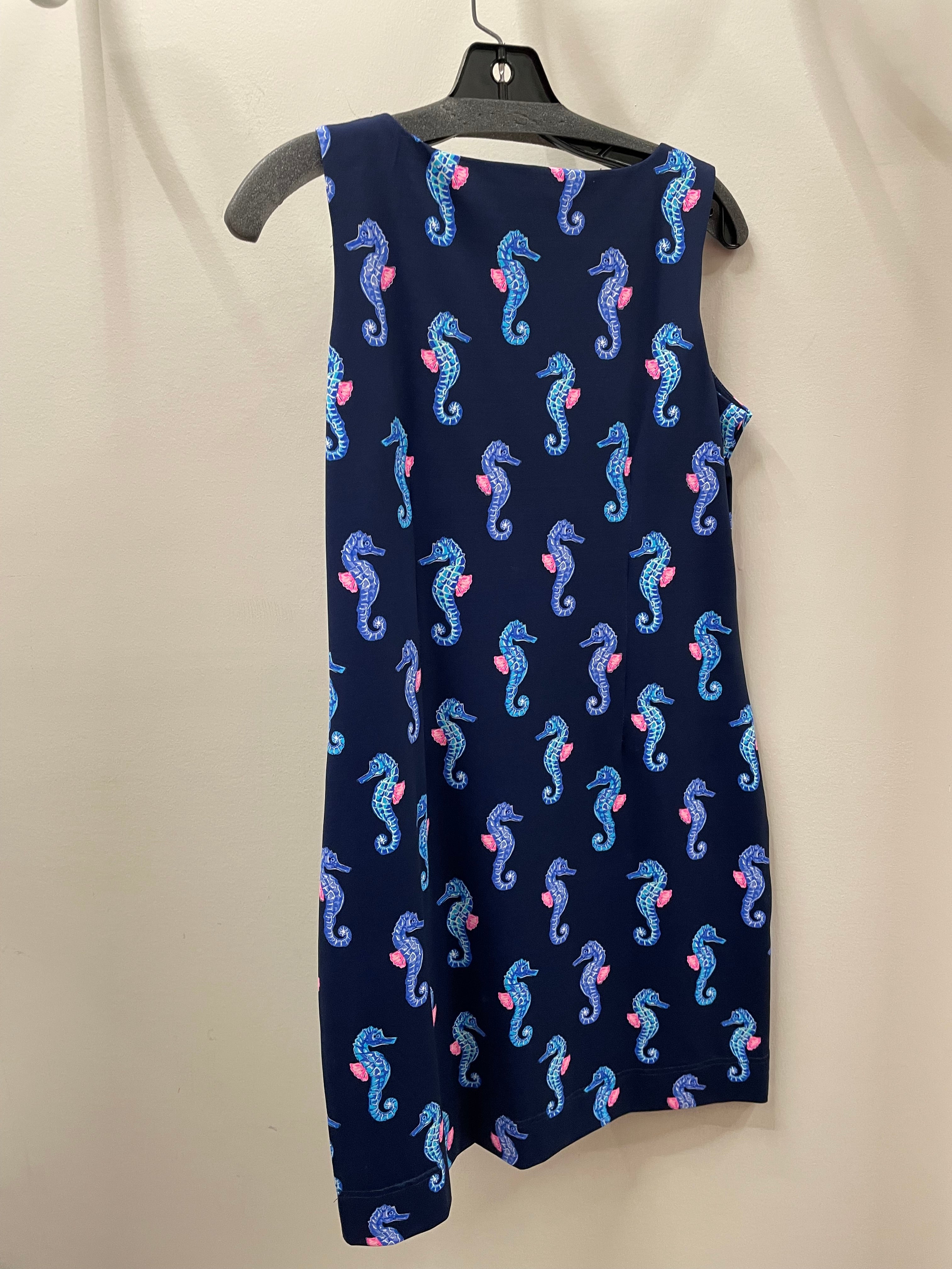 Sleeveless Travel Dress in Seahorse Print by LuLu B