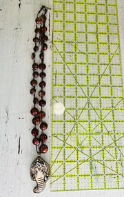 Ganesh Elephant Pearl Necklace - Robin Boutique-Boutique 