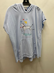 Hooded Pullover Tee in Dolly Print by Doodles