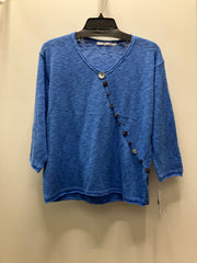 Pullover Button Summer Sweater by Lulu-B