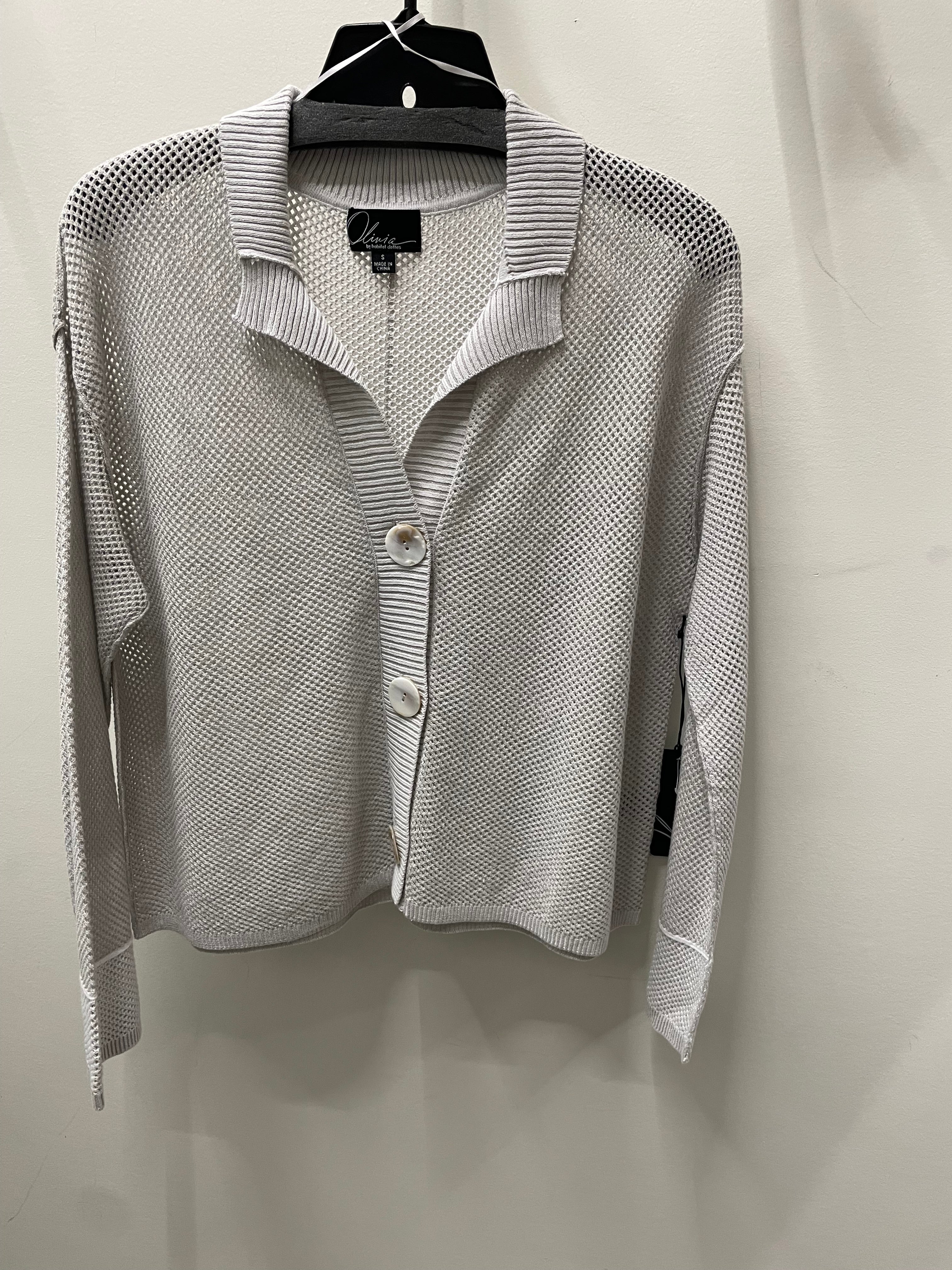 Mesh Stitch Cardigan by Olivia