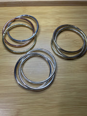 Triple Twist Bangle