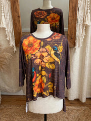 Driftwood Day Songbird Garden Tee by Paper Lace
