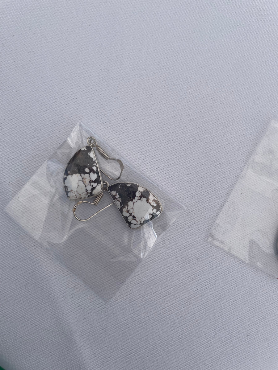 Stone Drop Earrings