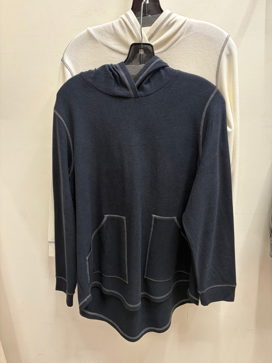 Butter Rib Knit Hoodie by Escape