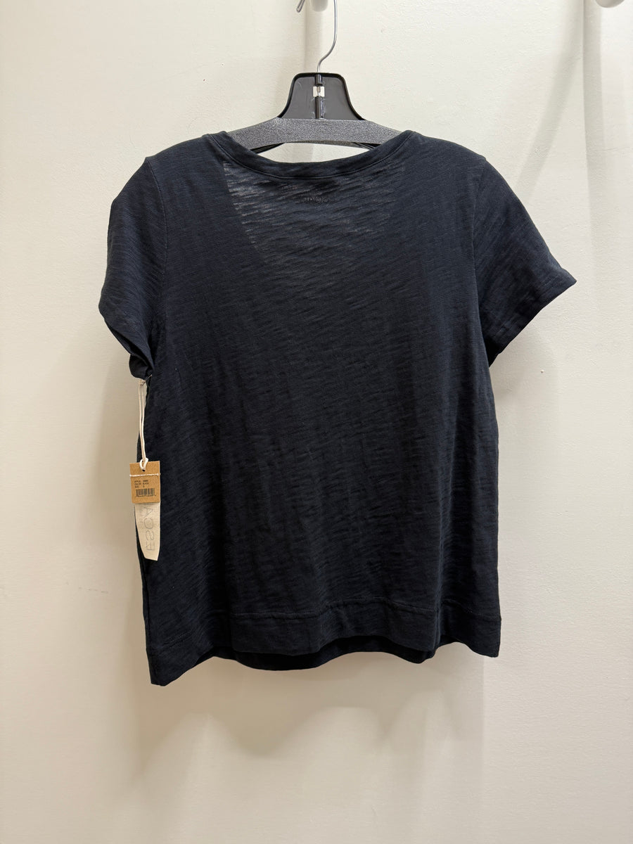 Solid Short Sleeve V-Neck Tee by Escape 10000