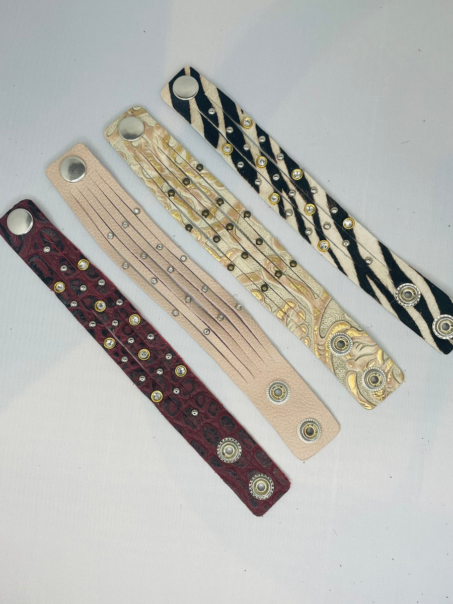 Leather Bracelet Cuff