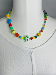 Angel Fish Glass Necklace by The Vintage Jewel