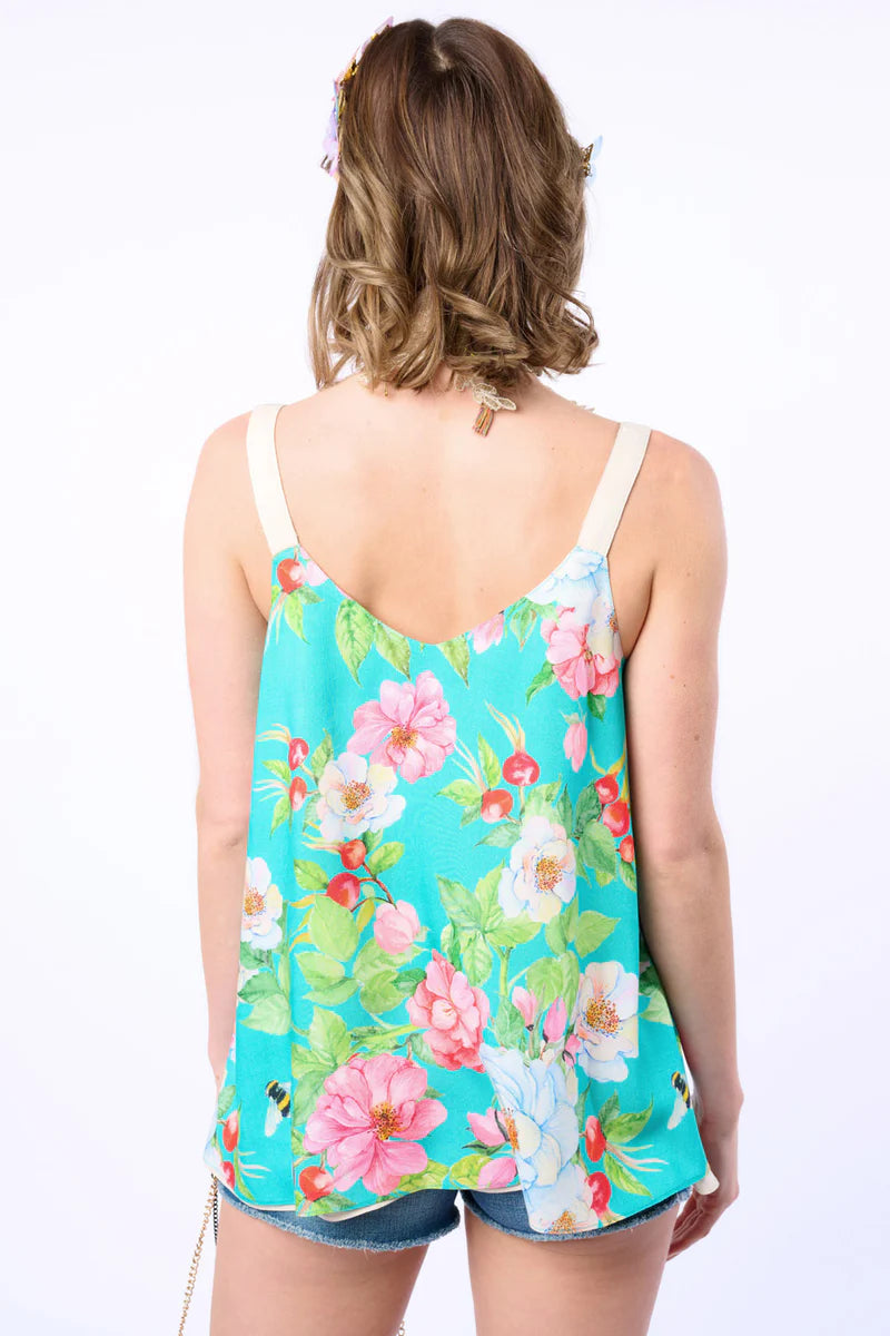 La Ville Rose Reversible Cami by Aratta