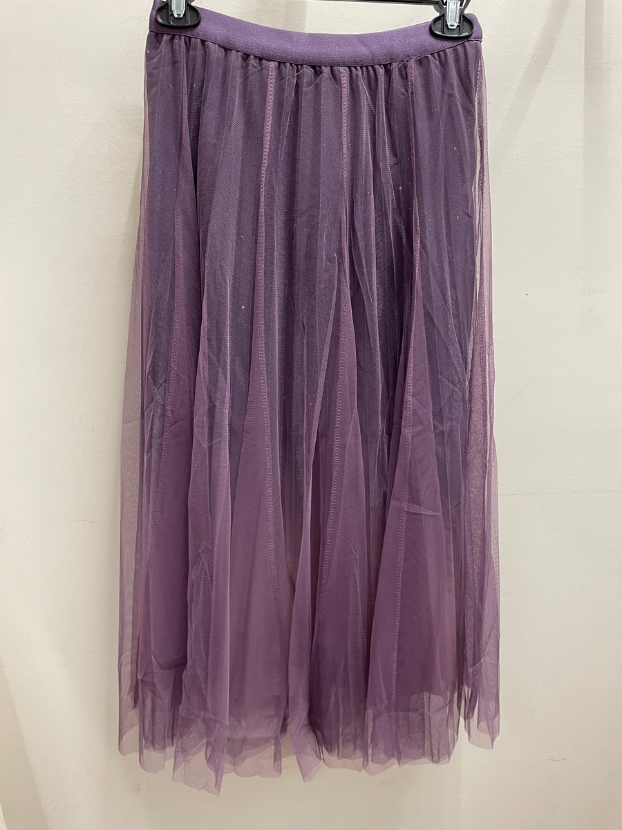 Ombre and Glitter Mesh Skirt by EllyNDale
