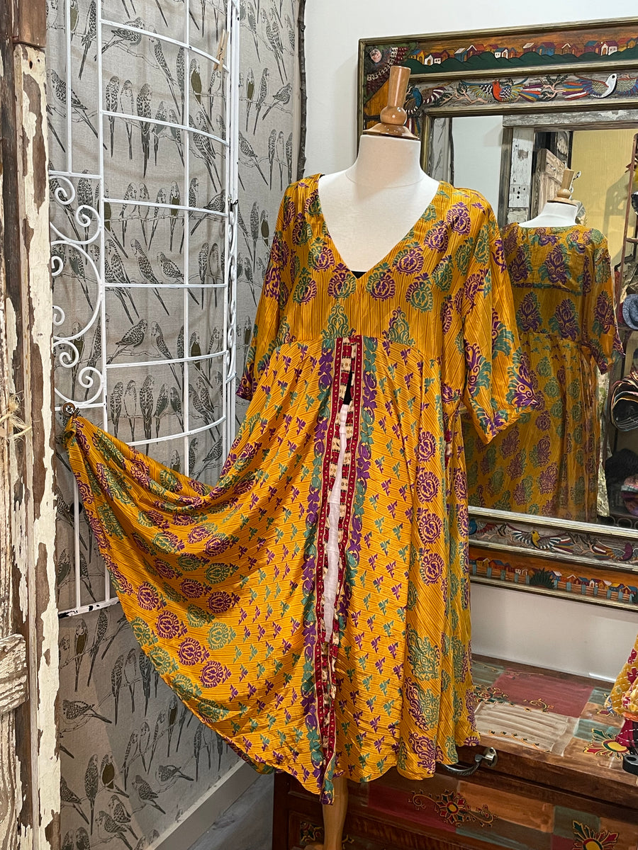 Split Midi Dress #003 by Kantha Bae