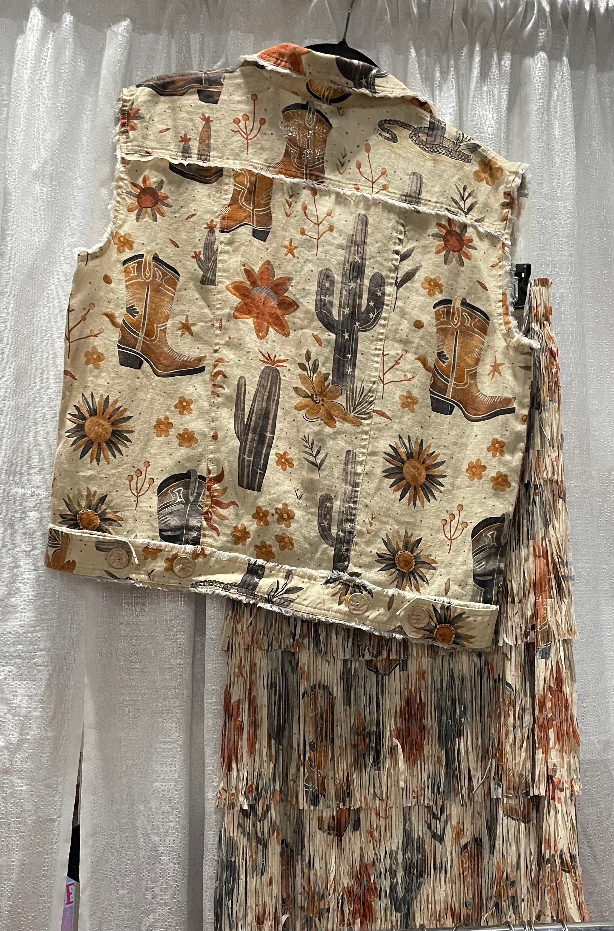Desert Dreamer Linen Vest by WAY