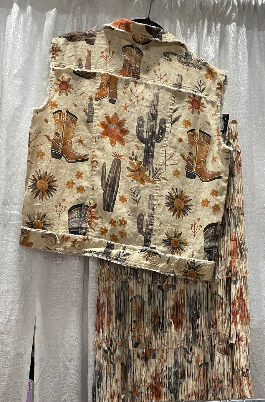 Desert Dreamer Linen Vest by WAY