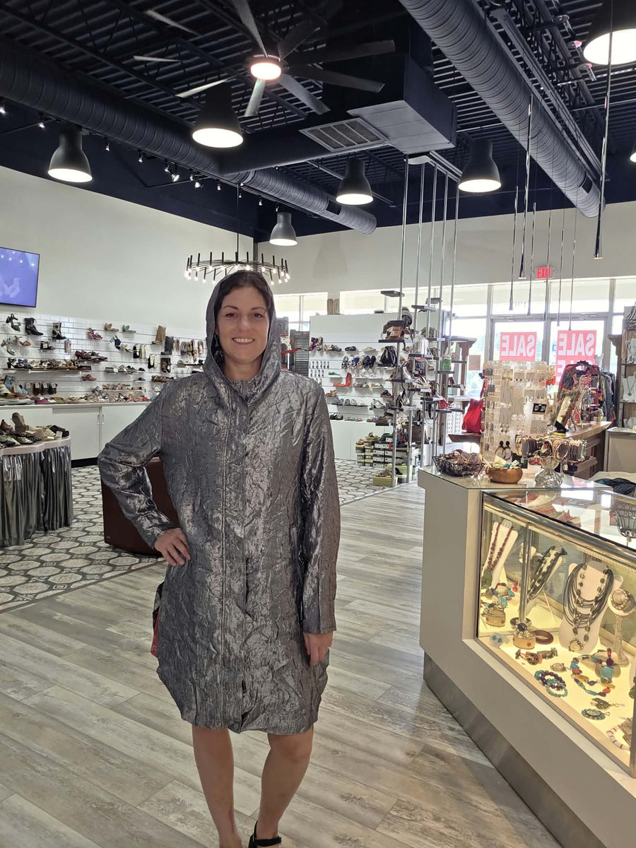 Storm Shimmer Packable Raincoat