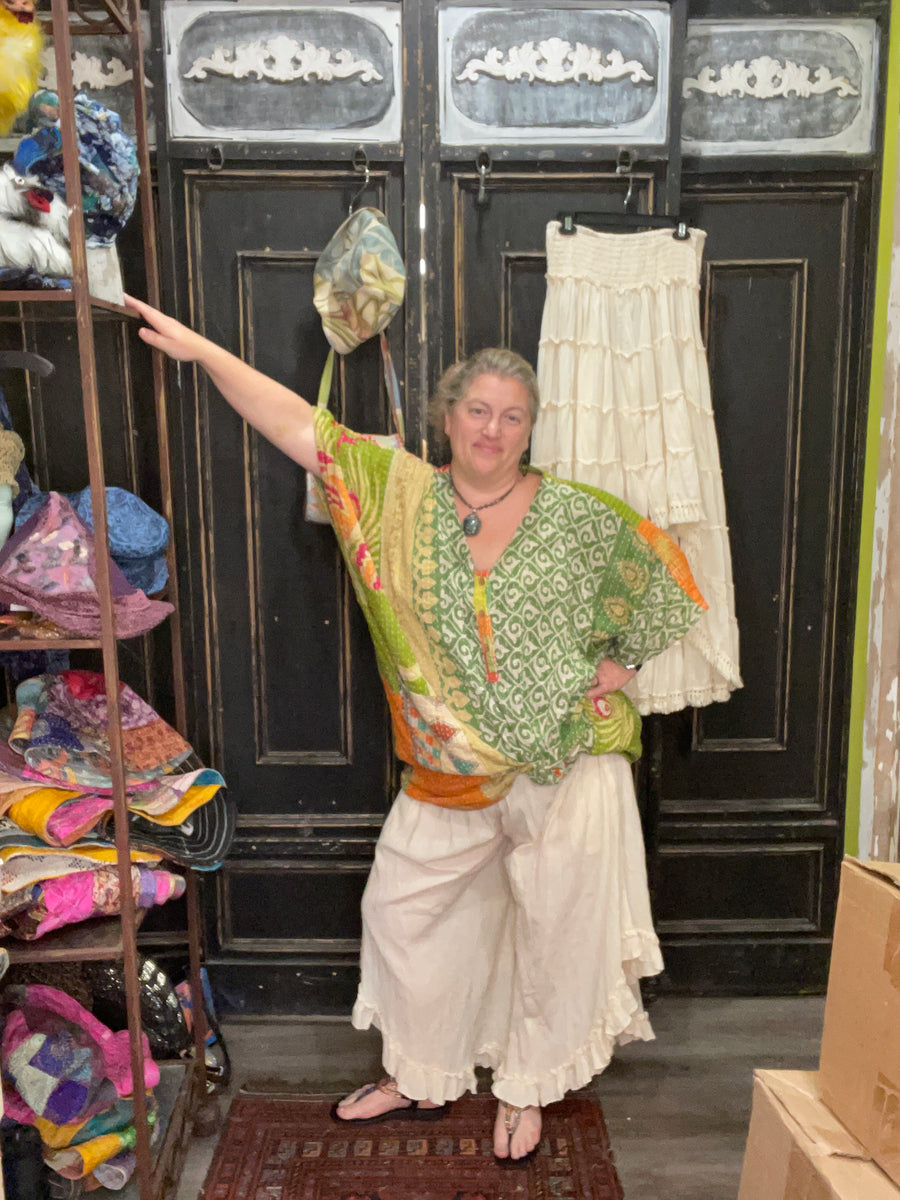 Silk Midi Muu #217 by Kantha Bae