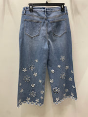 Martha Crop Doily Jean by Driftwood