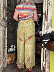 Gauze Palazzo Pants - Robin Boutique-Boutique 
