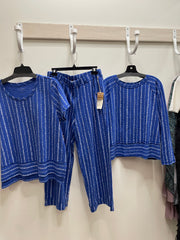 Driftwood Stripe Dockside Tee by Escape by Habitat 11520 Robin Boutique Driftwood Stripe Lookout Pullover by Escape by Habitat 11521 Robin Boutique Driftwood Stripe J Pocket Flood Pant by Escape