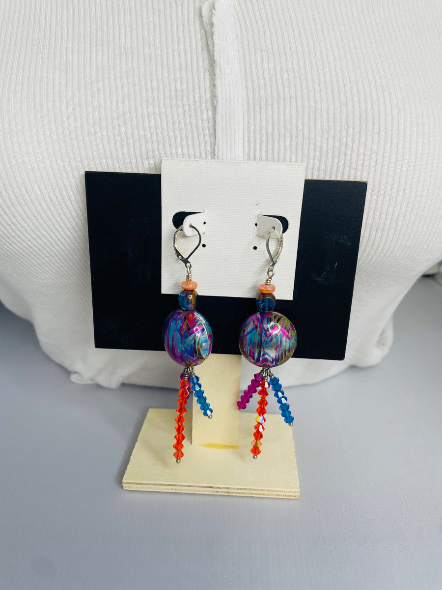 Aurora Mist Earrings by The Vintage Jewel
