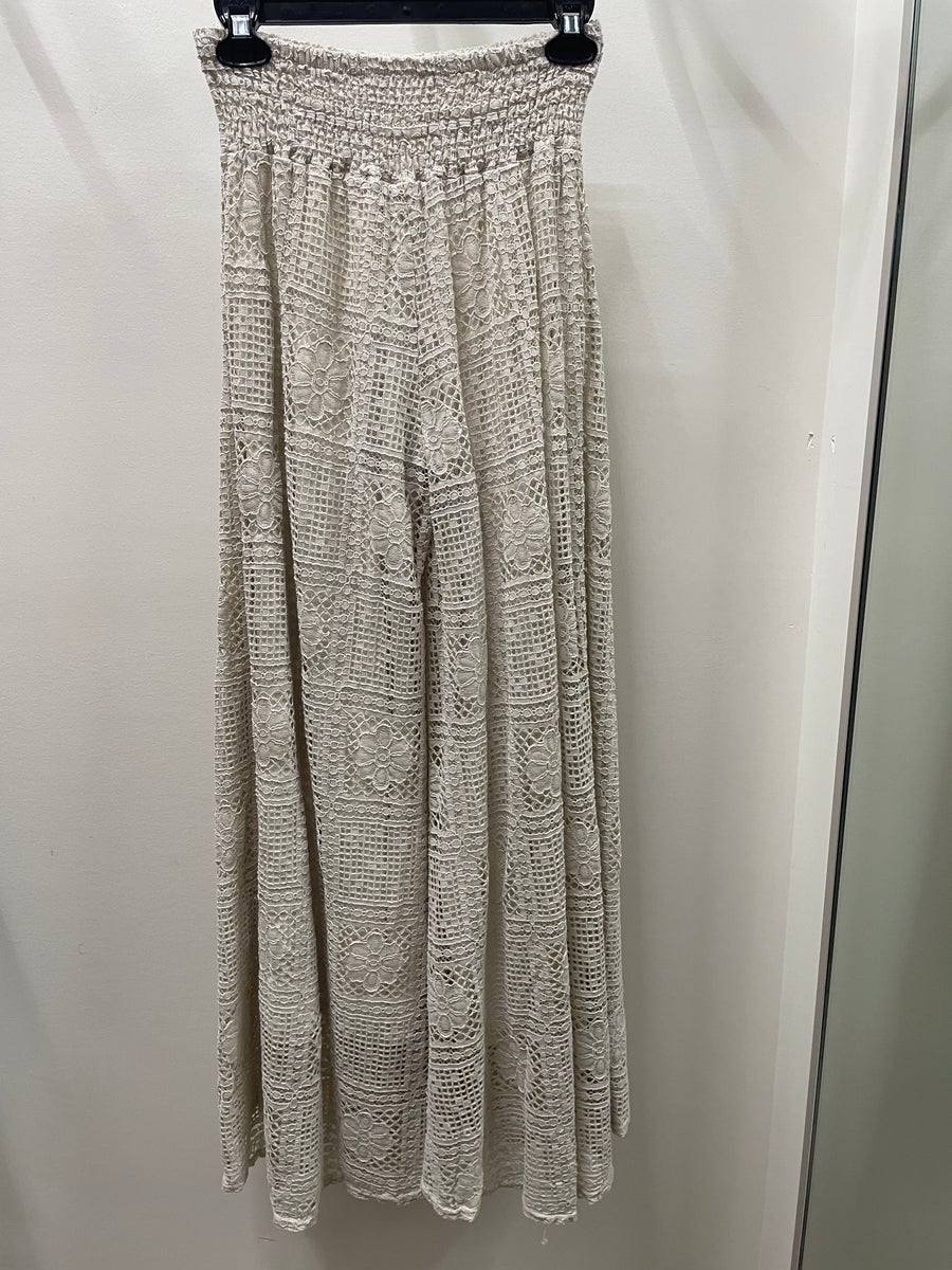 Crochet Palazzo Pant