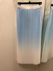 Pleated Sleeveless Top & Skirt Set by EllyNDale Robin Boutique