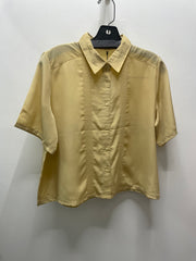 Reworked Flowy Crop Button Down #121