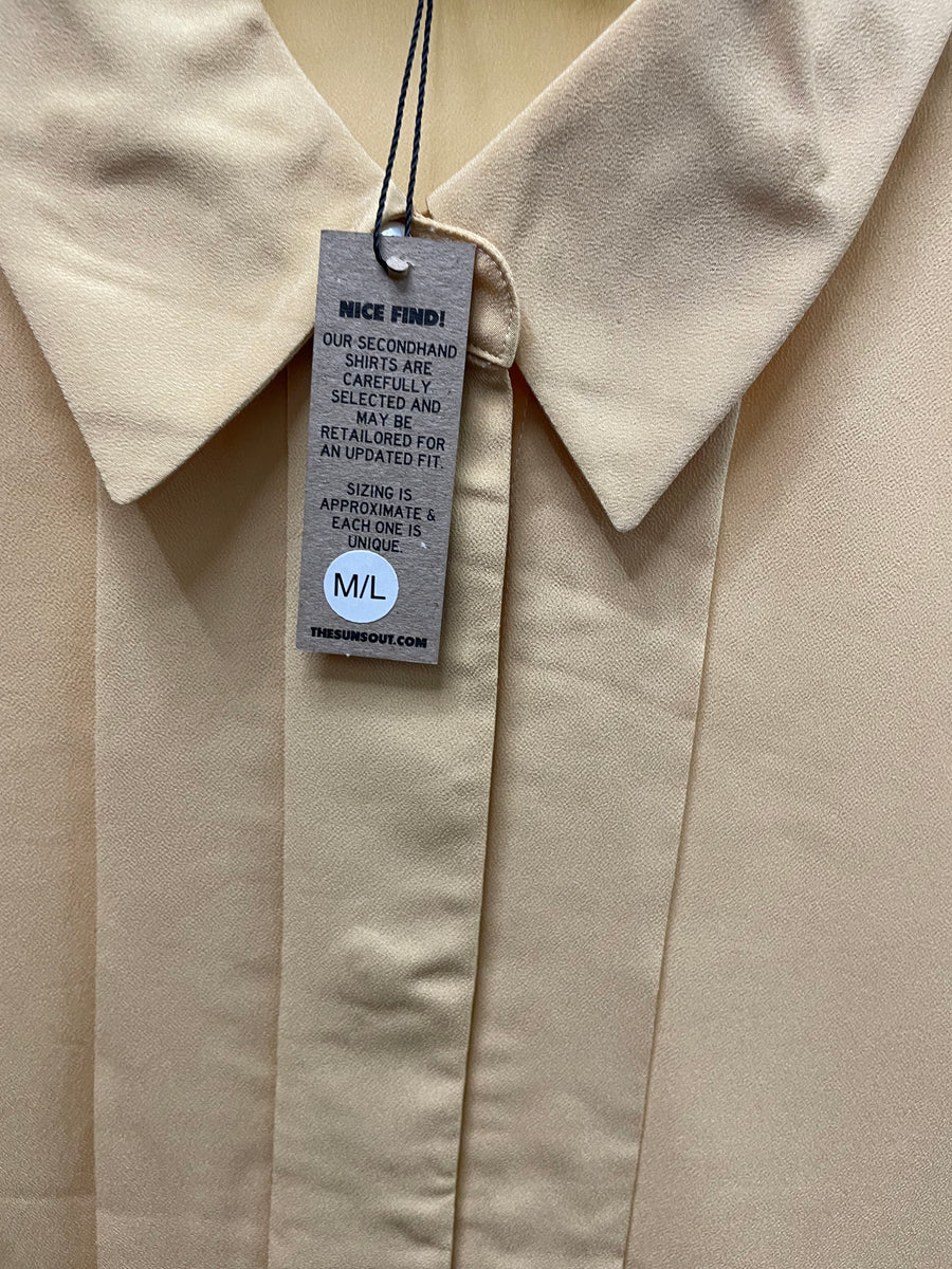 Reworked Flowy Crop Button Down #115