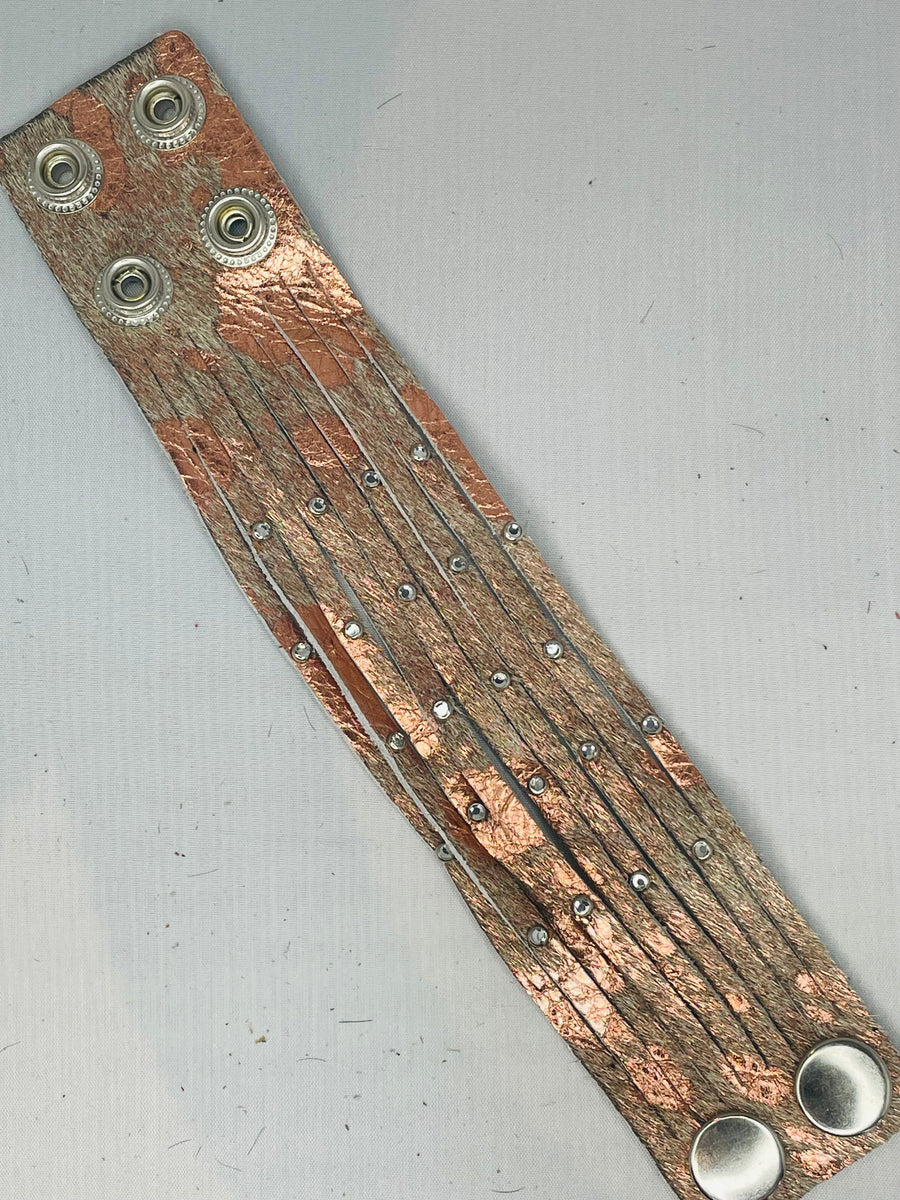 Leather Fury Bracelet Cuff