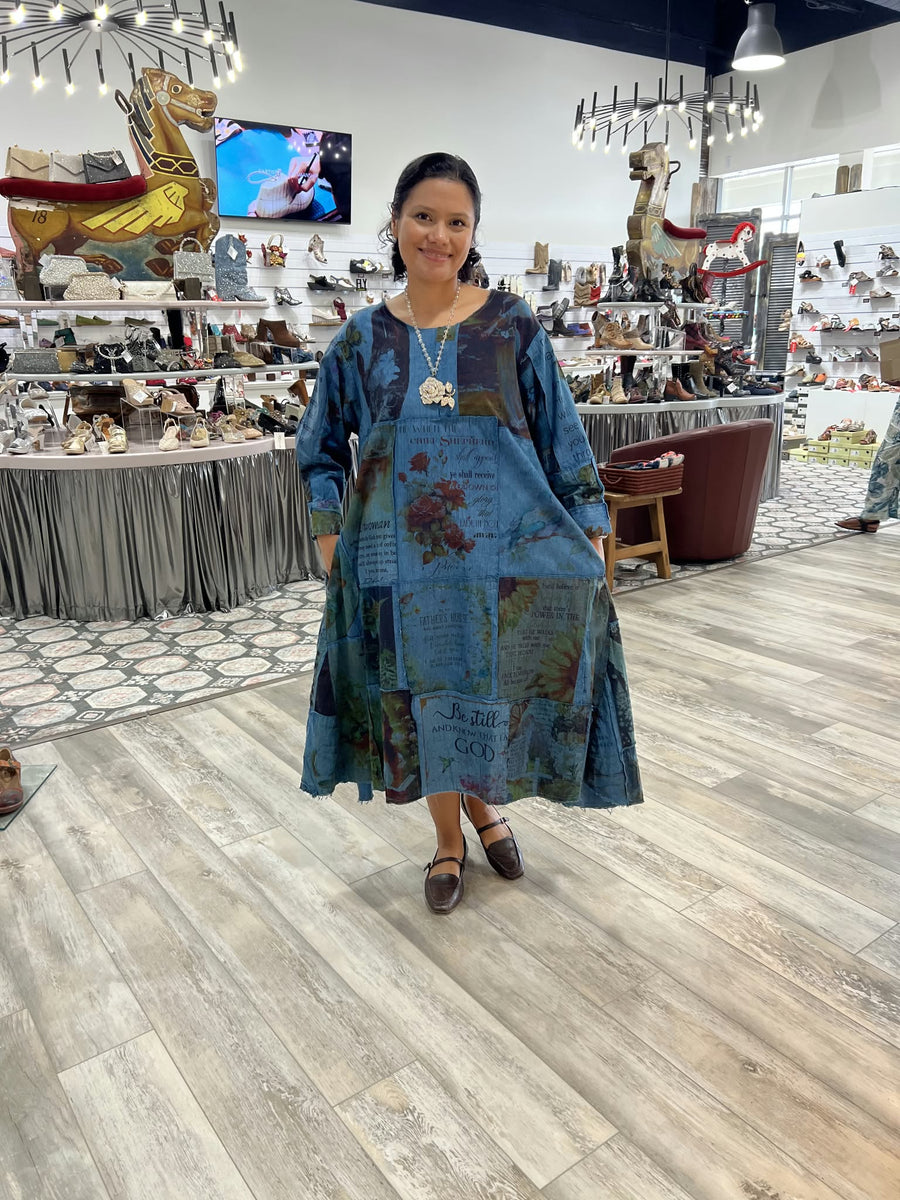 Vintage Patchwork Dress by Paper Lace