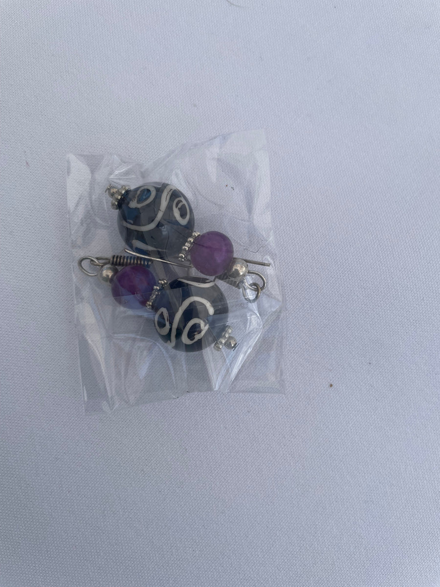 Copal Double Stacked Earrings