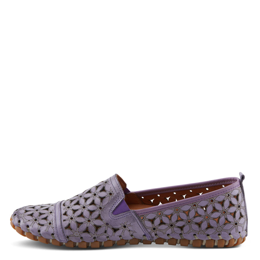 Spring Step Flowerflow Leather Slipon Moccasin Shoe