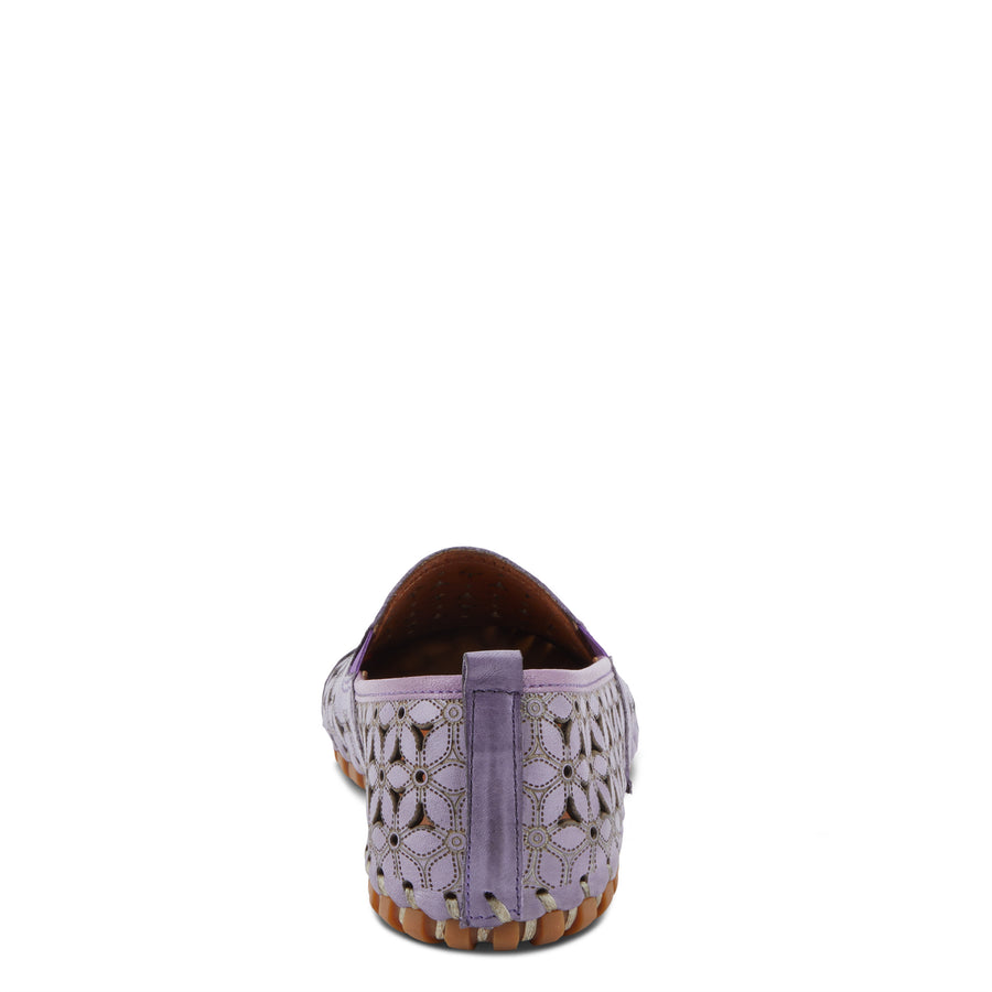 Spring Step Flowerflow Leather Slipon Moccasin Shoe
