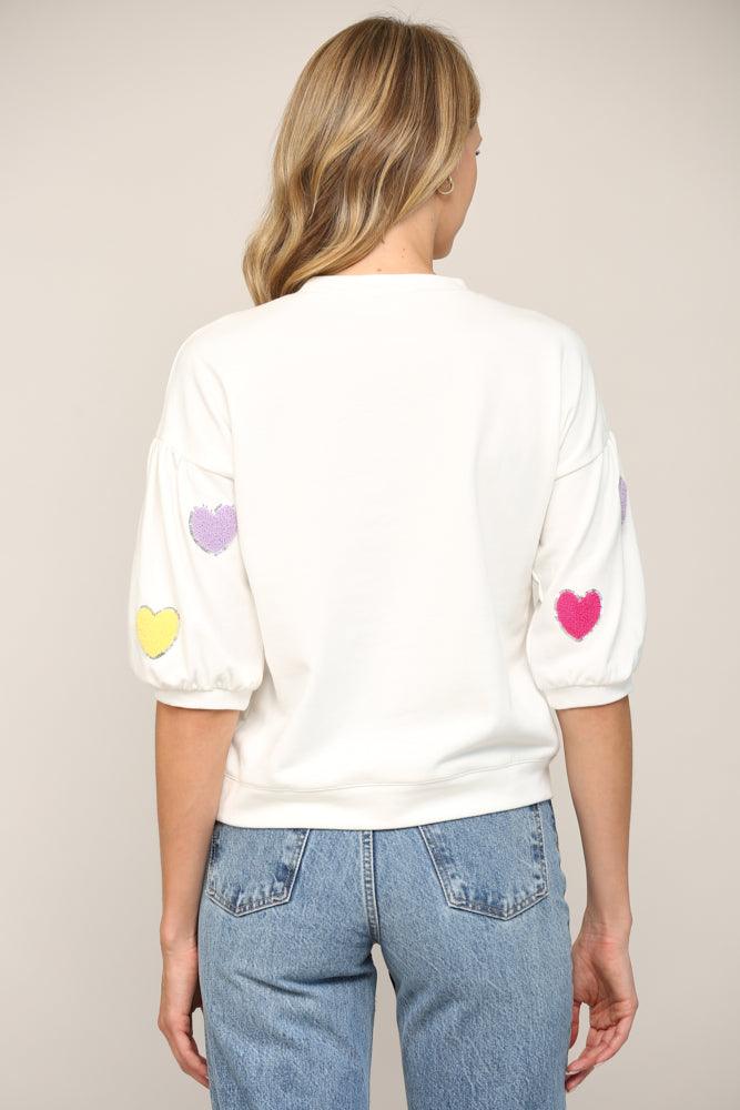 Sweetheart Sweater by Fate 23029 - Robin Boutique-Boutique 