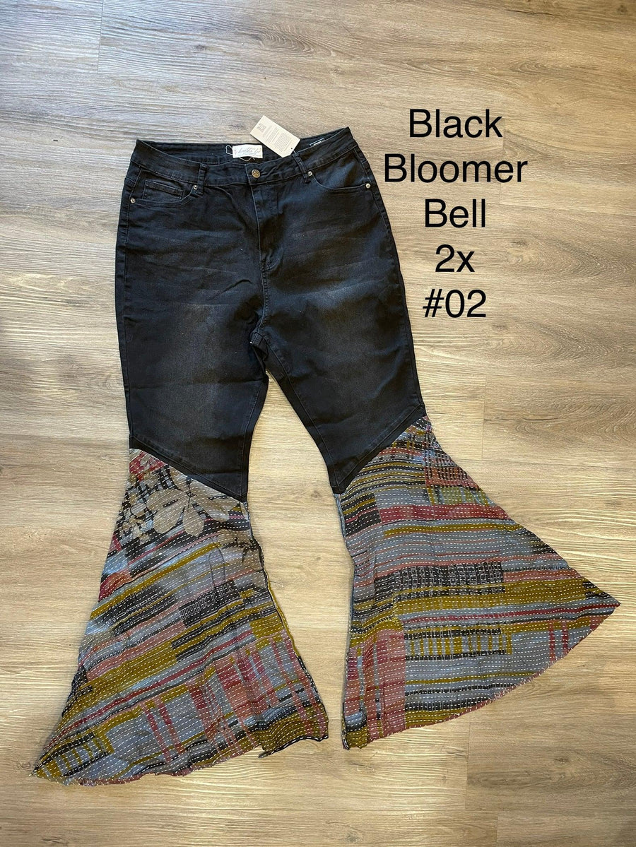 Upcycled Denim Bloomer Bell by Kantha Bae - Robin Boutique-Boutique 
