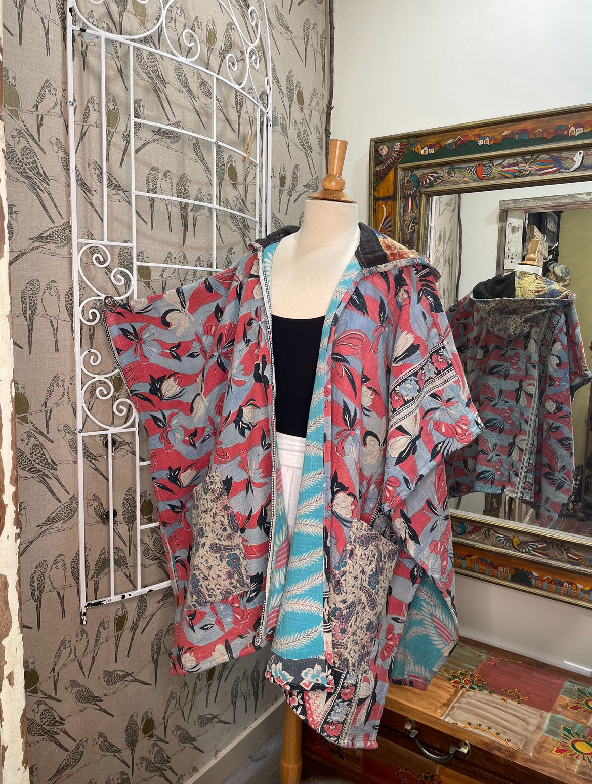 Kantha Kimono Coat #21 by Kantha Bae