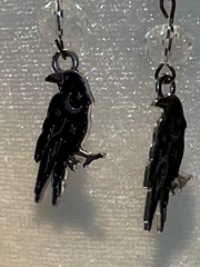 Raven Charm Earrings by Gina Robin Boutique