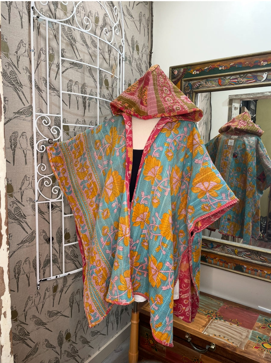 Kantha Kimono Coat #77 by Kantha Bae
