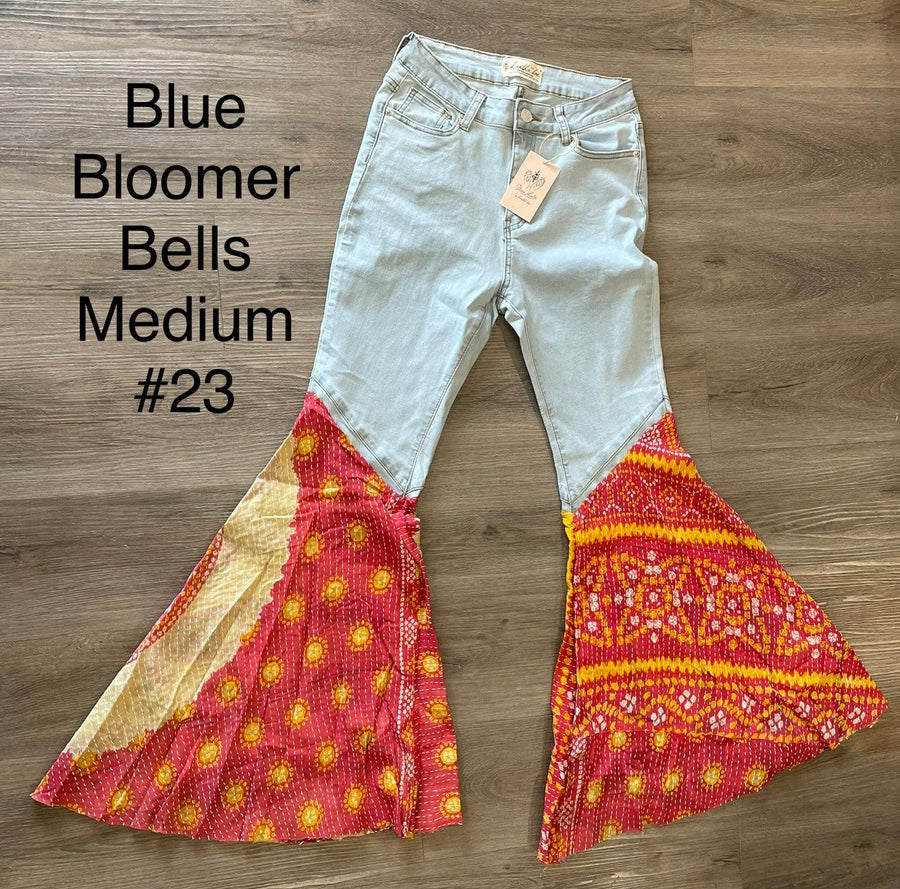 Upcycled Denim Bloomer Bell by Kantha Bae - Robin Boutique-Boutique 
