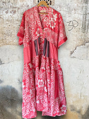 Rasgulla Sari Twilight Maxi Dress #30 by Kantha Bae