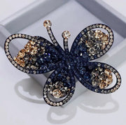 Butterfly Rhinestone Hair Clip