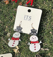 Snowman Earrings - Robin Boutique-Boutique 