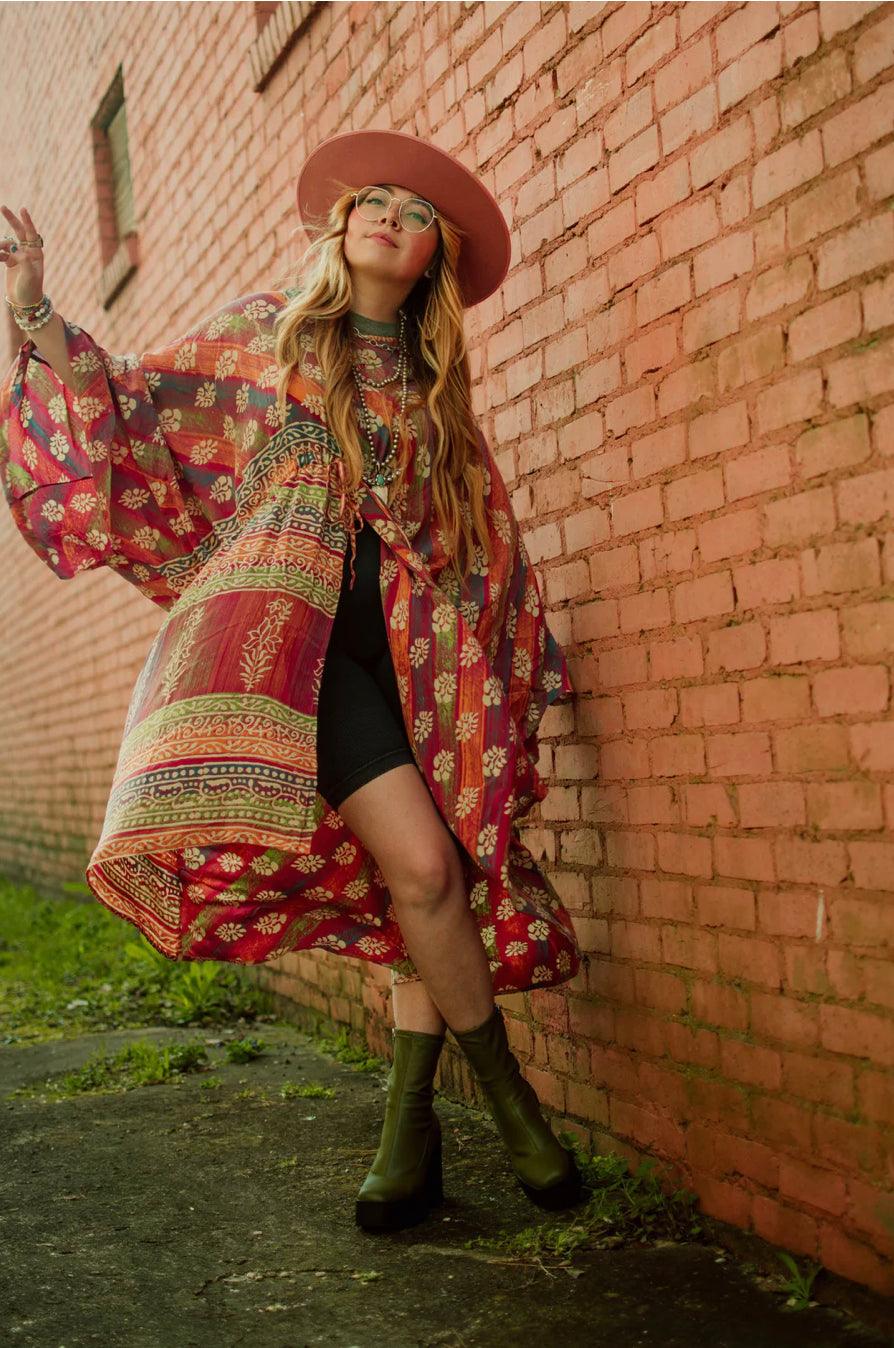 Sacred Split Tunic by Kantha Bae - Robin Boutique-Boutique 