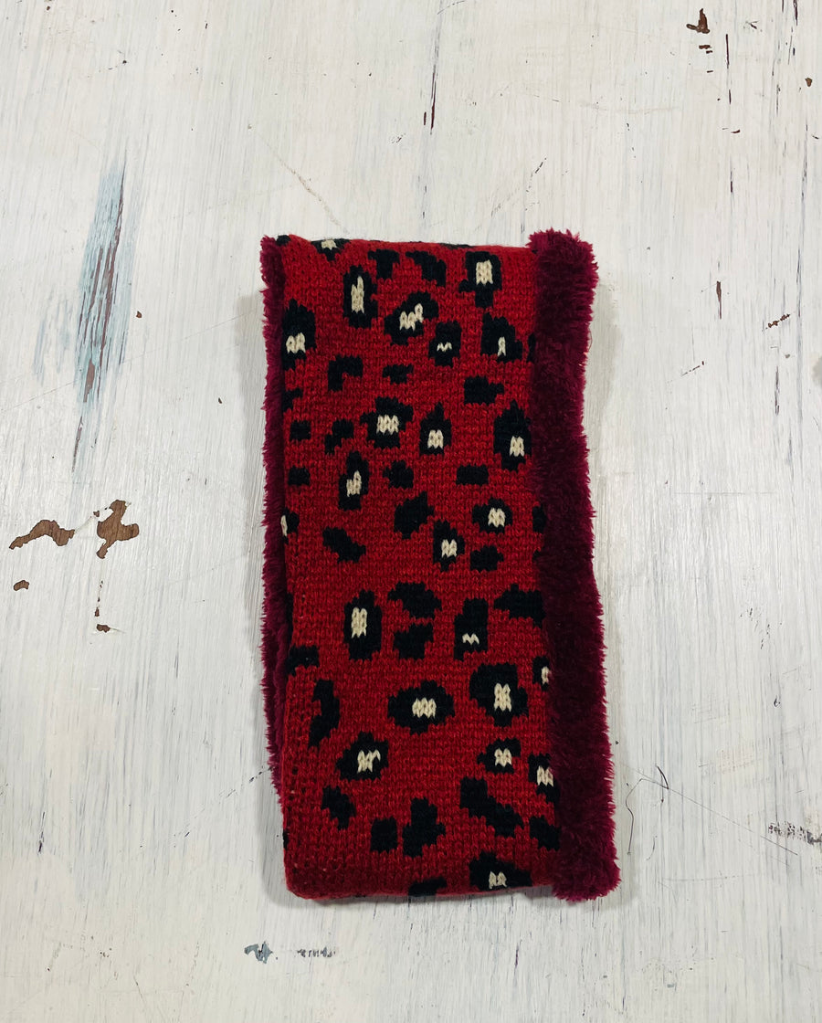 Leopard Print Knit Head Wrap 012 - Robin Boutique-Boutique 