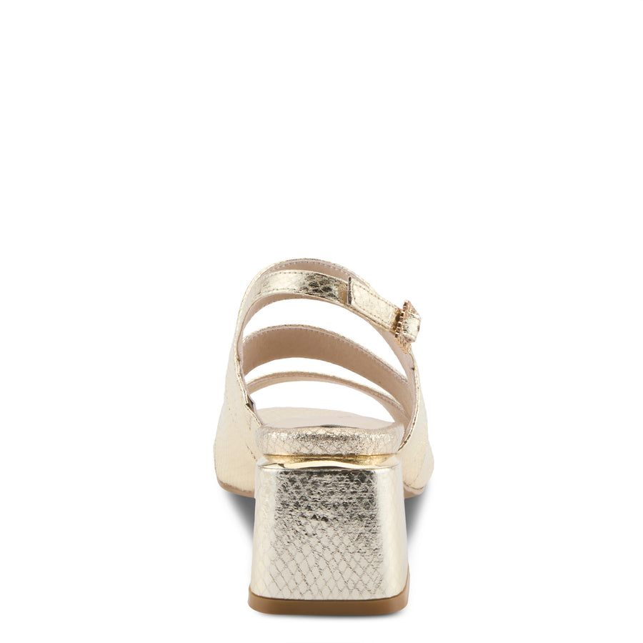 Glitteoertwins Block Heel Sandal Evening Shoes by Azura Robin Boutique