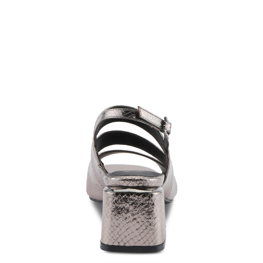 Glitteoertwins Block Heel Sandal Evening Shoes by Azura Robin Boutique