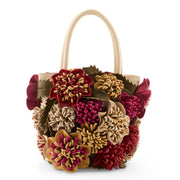 L'Artiaste Hapi 3D Flower Leather Handbag Robin Boutique