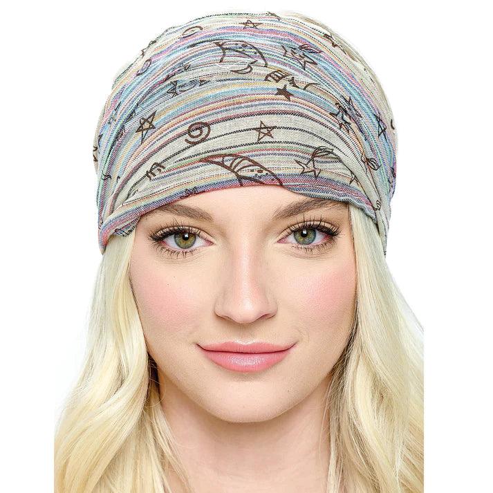 Celestial Head Wrap by Yak n Yeti HB161 - Robin Boutique-Boutique 